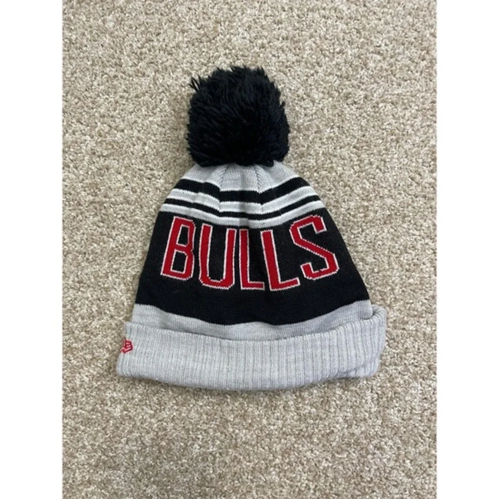 Vintage‎ Chicago BULLS NBA HAT,  CAP BASKETBALL BEANIE Hardwood Classic, New Era